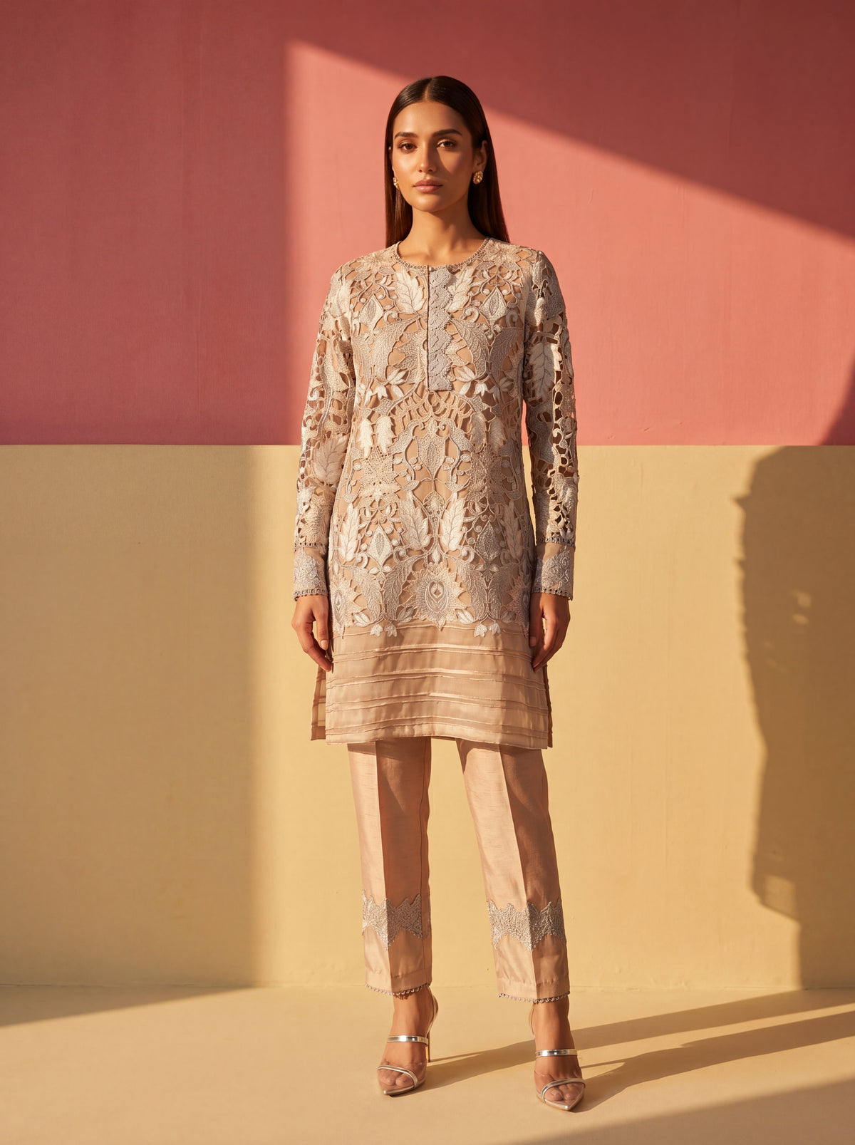 Soft Dune Lace Set