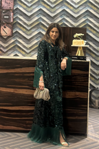 Green Sequence Kaftan