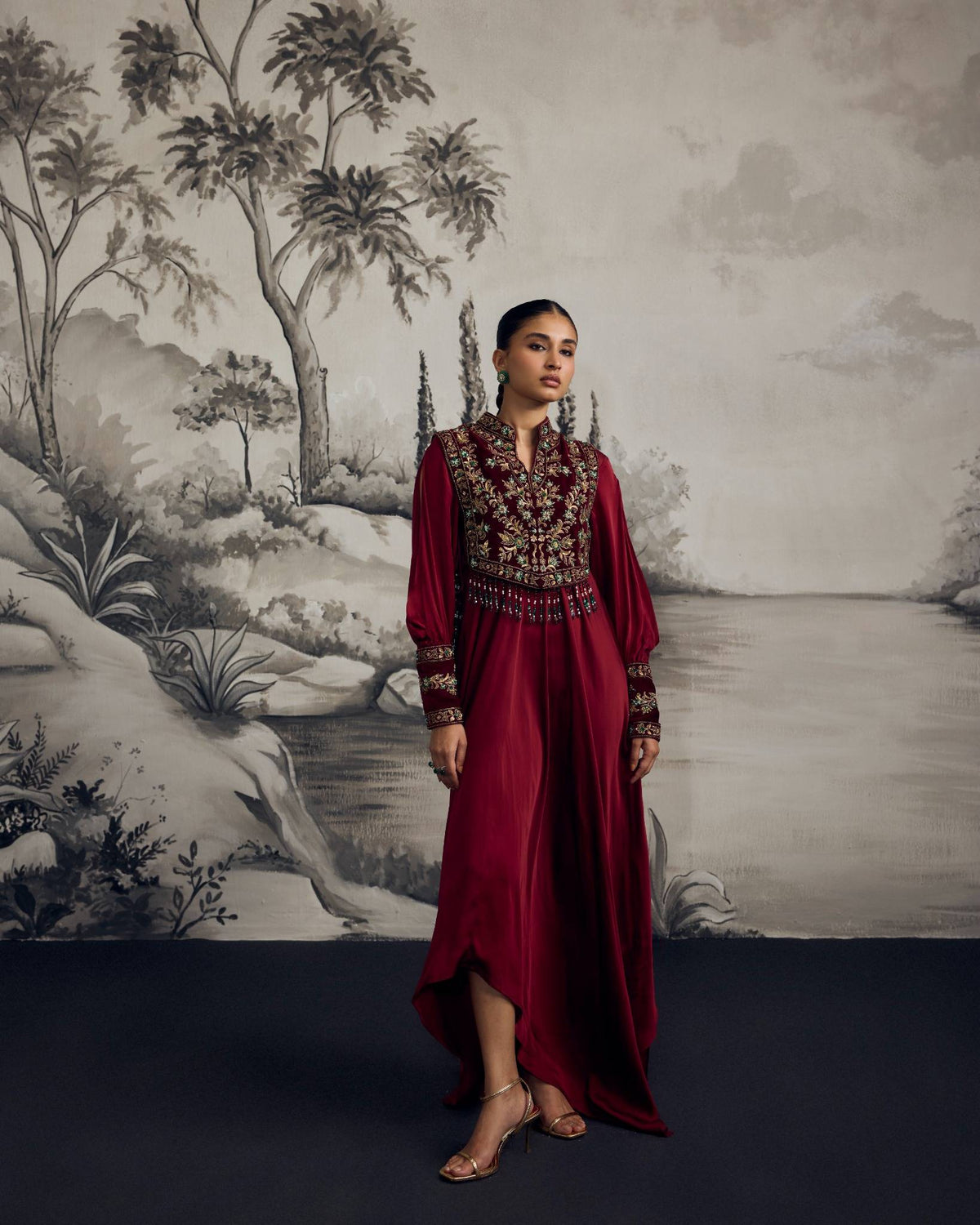 Mehar Jacket Dress Set