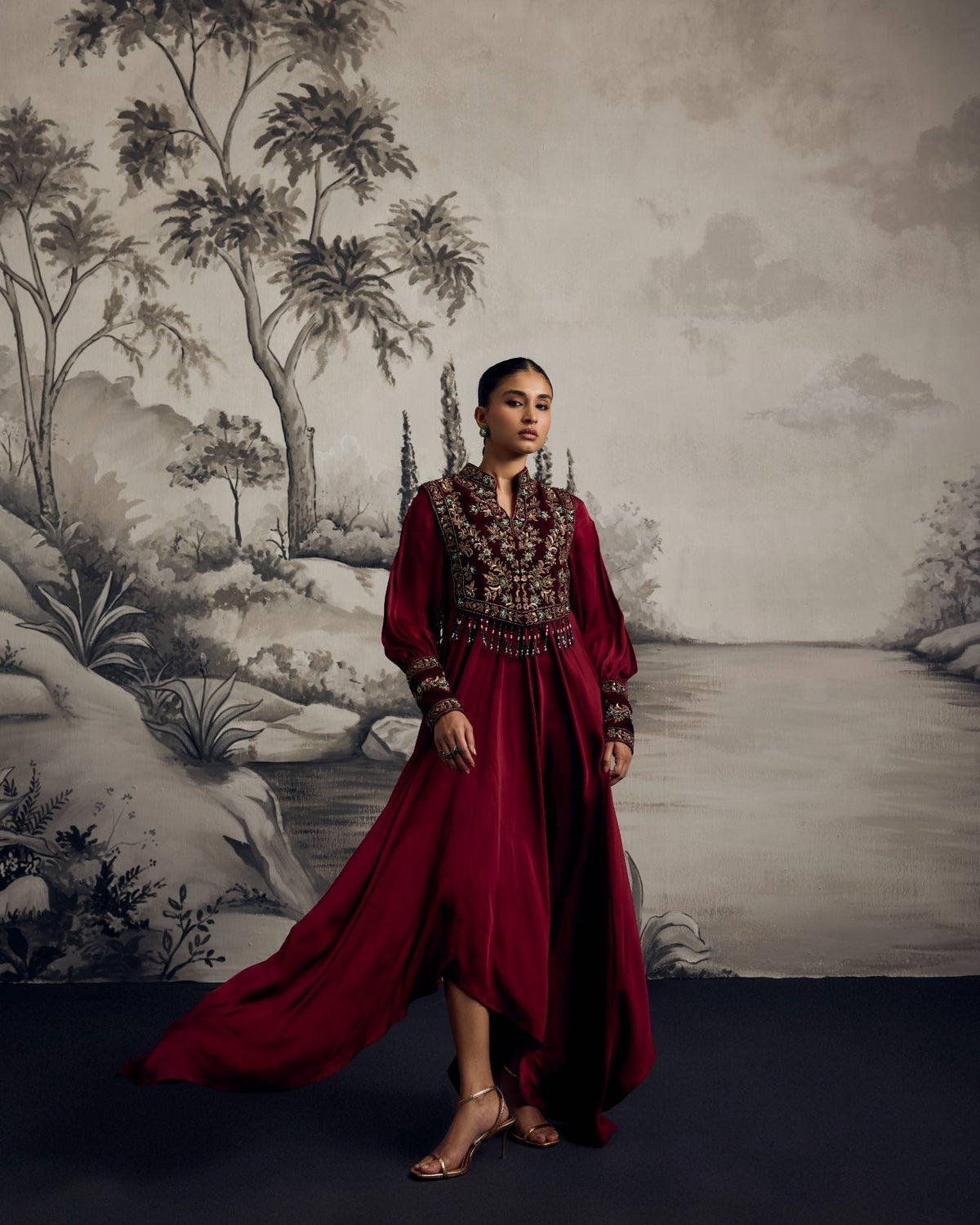 Mehar Jacket Dress Set