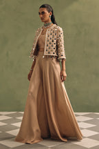 Champagne Mirror Jacket Set