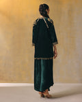 Emerald Velvet Firan Kurta Set