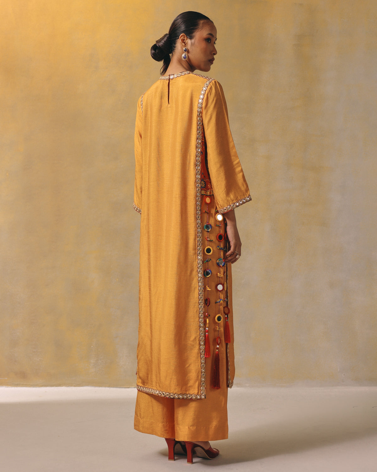 Sunlit Tassel Kurta Set