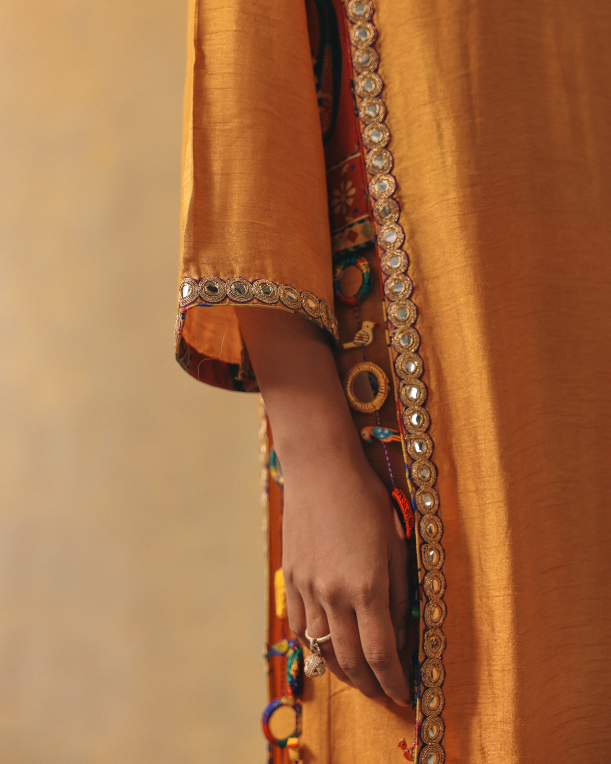 Sunlit Tassel Kurta Set