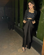 Chahat Batra in Noir Mirror Jacket Set