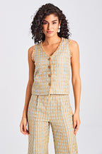 Handloom Delphine Co-ord Set