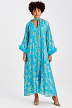 Arushi Mehra In Our Turquoise Kaftan
