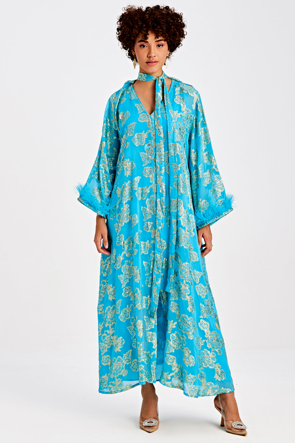 Turquoise Kaftan