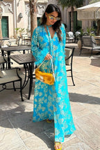 Arushi Mehra In Our Turquoise Kaftan