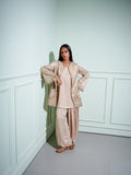 Ecru Jacket Set