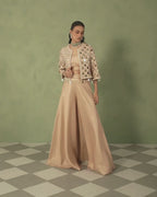 Champagne Mirror Jacket Set