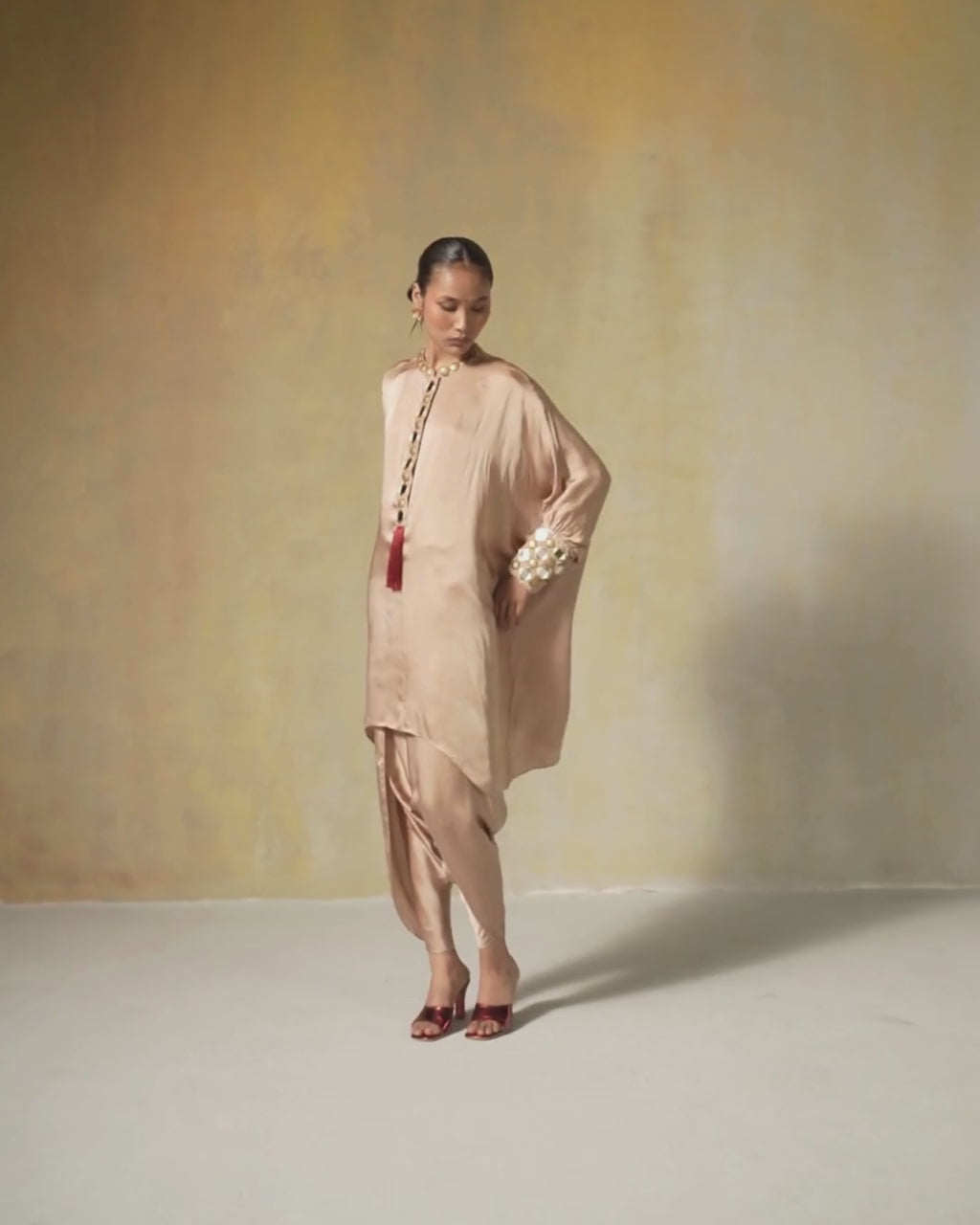 Sandstone Mirror Kurta Set