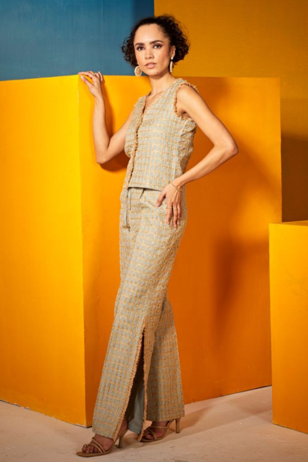 Handloom Delphine Co-ord Set