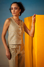 Handloom Delphine Co-ord Set
